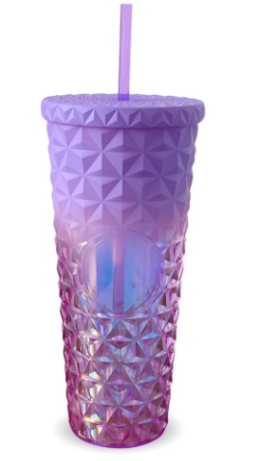 Termo Vaso TORNASOL Doble Pared Con Pitillo 700ml Diseño Diamante