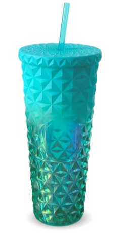 Termo Vaso TORNASOL Doble Pared Con Pitillo 700ml Diseño Diamante