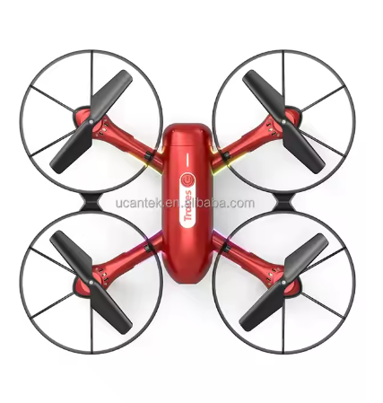 Mini Drone Recargable Con Luces Led Control Remoto De Manos