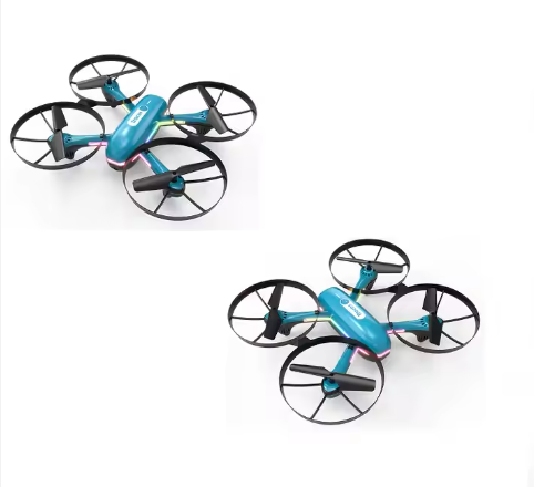 Mini Drone Recargable Con Luces Led Control Remoto De Manos