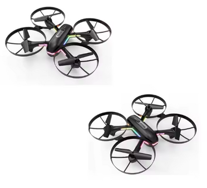 Mini Drone Recargable Con Luces Led Control Remoto De Manos