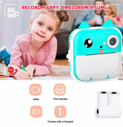 Cámara De Niños Instantánea Automática Videos